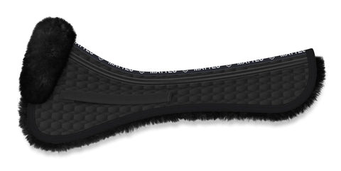 E.A. Mattes Platinum EWWA Sheepskin Dressage Correction Half Pad