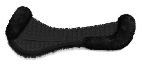 E.A. Mattes Platinum EWWA Sheepskin All-Purpose Half Pad with Rear Trim