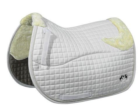 Equine Couture™ Regal All-Purpose Pad with Faux-Mink Fur & Coolmax® Lining