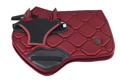 Majyk Equipe® Silk Touch All-Purpose Saddle Pad & Bonnet Combo