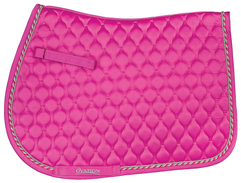 Ovation® Quilted Satin All-Purpose Saddle Pad