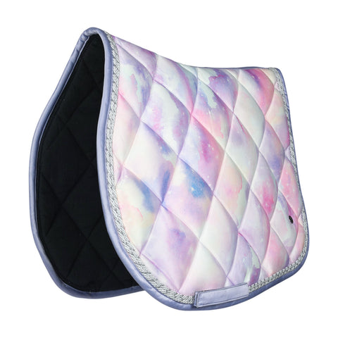 Dapplebay Lavender Haze Pony Saddle Pad - Lavender / Pony-P/S - Shaped Pads