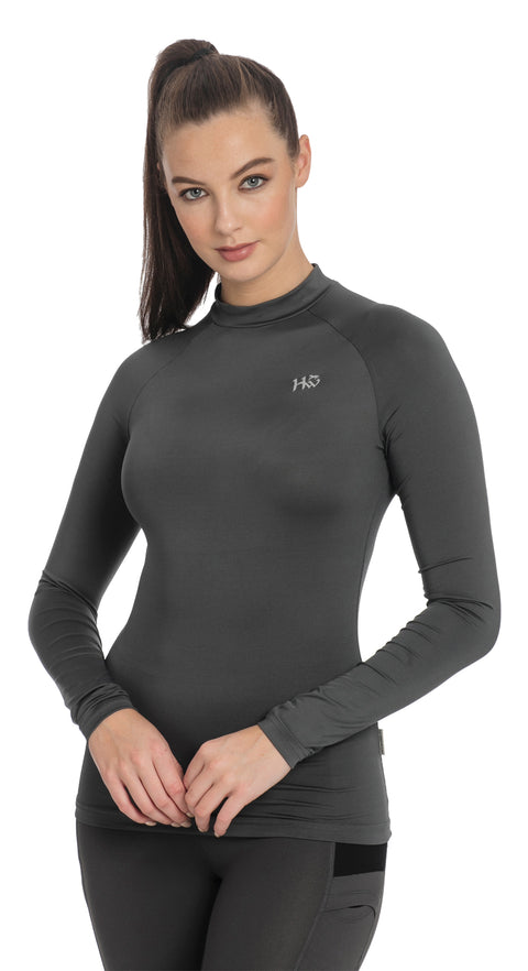 Horseware® Ladies’ Keela Base Layer - Castle Rock / 4X - Winter Tops