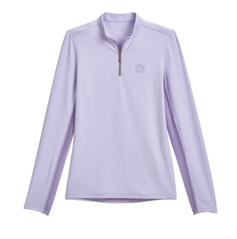 CoolBlast® 100 Ladies’ Mandarin Neck Quarter-Zip Top