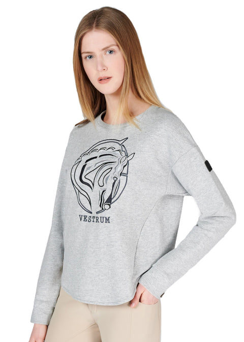 Vestrum Ladies’ Kristiansand Sweatshirt - Grey Melange / Xs - Sweaters & Sweatshirts