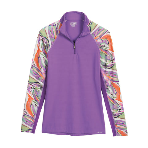 CoolBlast® 100 Ladies’ LaBelle Print Long Sleeve Shirt