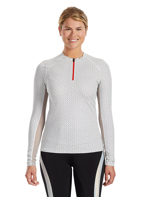 Stride™ CoolBlast® 100 Ladies’ Print Long Sleeve Shirt