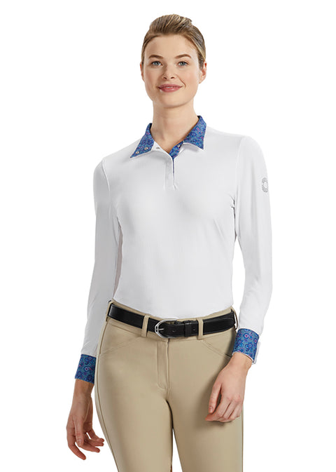 CoolBlast® 100 Ladies’ Showtime Long Sleeve Show Shirt