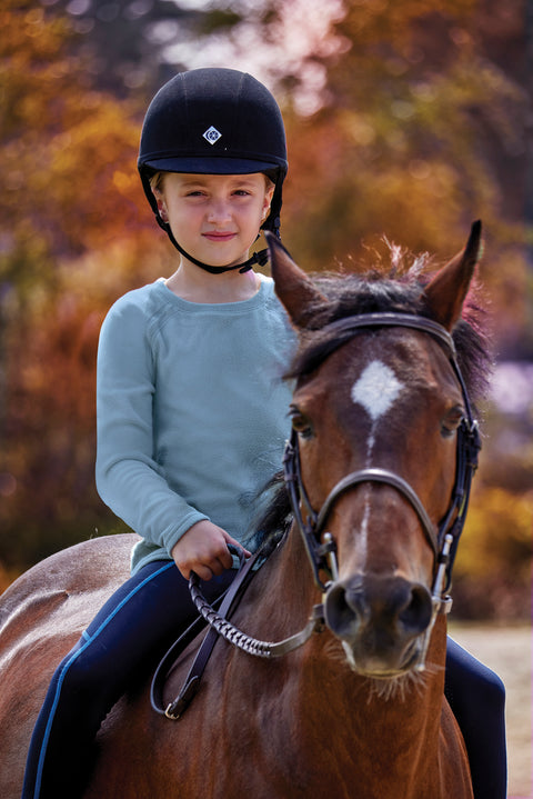 Riding Sport™ Kids’ Three-Season Knee-Patch Tech Tight