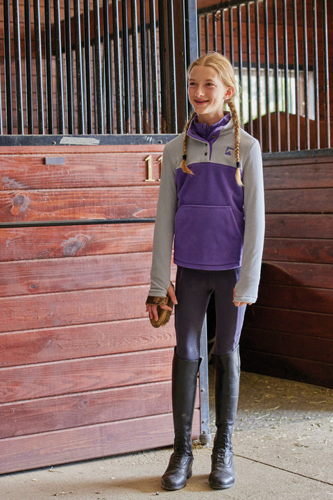 Riding Sport™ Kids’ Winter Knee-Patch Tech Tight