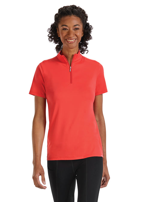 CoolBlast® 100 Ladies’ Leslie Short Sleeve Sun Shirt