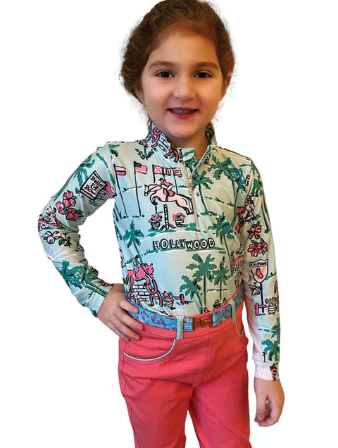Belle & Bow Equestrian Children’s Long Sleeve Sun Shirt