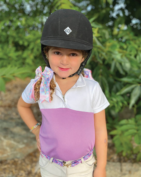 Belle & Bow Equestrian Children’s Short Sleeve Show Shirt