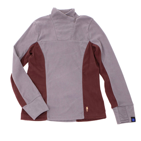 Irideon® Kids’ Chinchillaaah Quarter-Zip Top