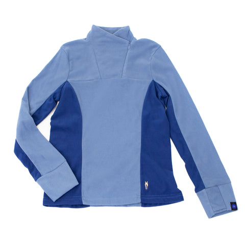 Irideon® Kids’ Chinchillaaah Quarter-Zip Top