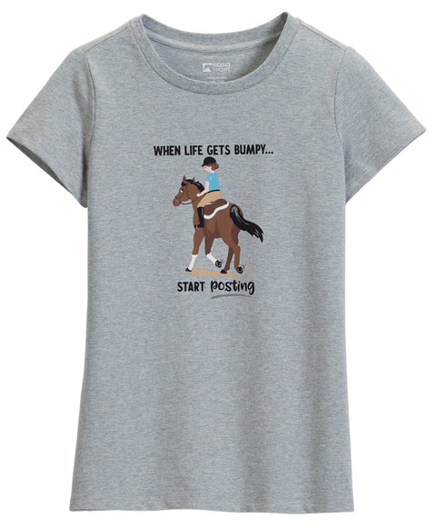 Riding Sport™ Kids’ Marietta Short Sleeve Graphic Tee
