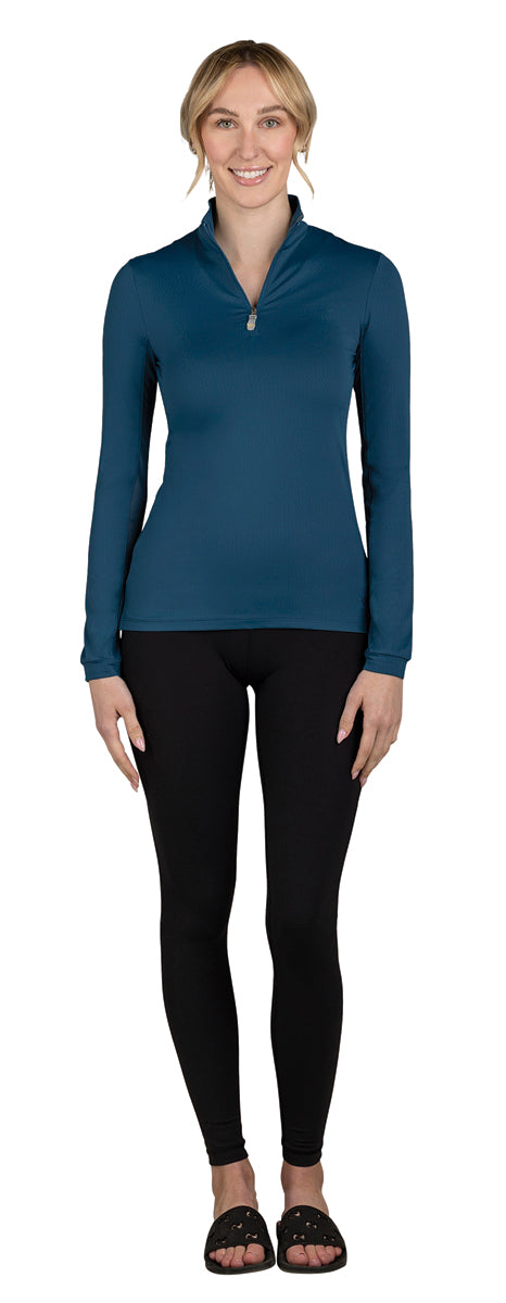 Kastel Denmark Ladies’ Torance Solid Long Sleeve Shirt