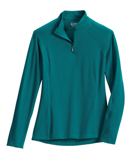 Riding Sport™ Ladies’ Wilton Long Sleeve Shirt - Teal Green / Xs - Casual Shirts