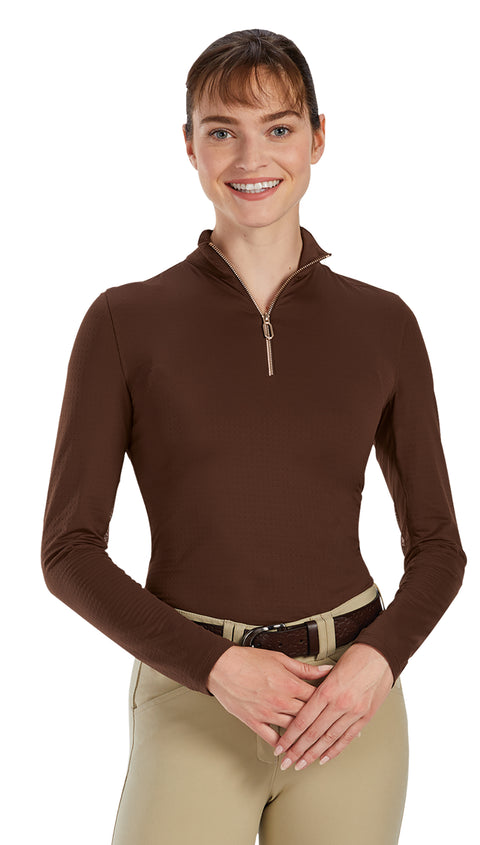 CoolBlast® 100 Ladies’ Laurel Long Sleeve Shirt
