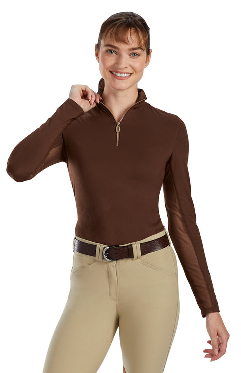 CoolBlast® 100 Ladies’ Laurel Long Sleeve Shirt