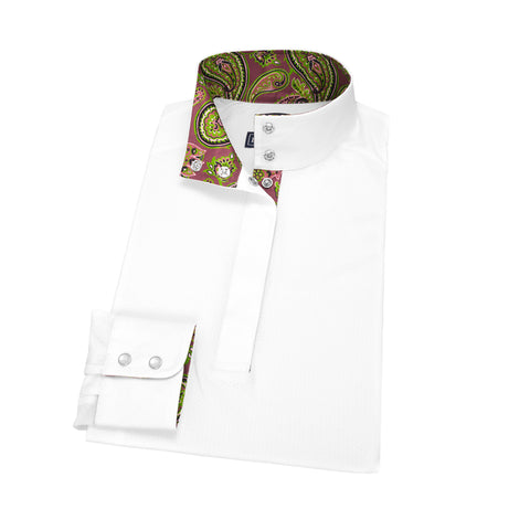 Essex Classics Ladies’ Talent Yarn® Straight Collar Long Sleeve Show Shirt