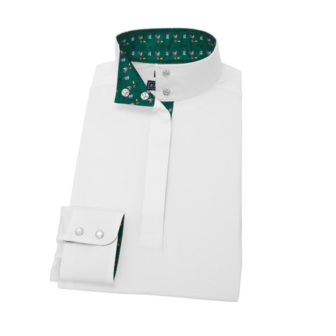 Essex Classics Ladies’ Talent Yarn® Straight Collar Long Sleeve Show Shirt