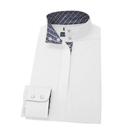 Essex Classics Ladies’ Talent Yarn® Straight Collar Long Sleeve Show Shirt