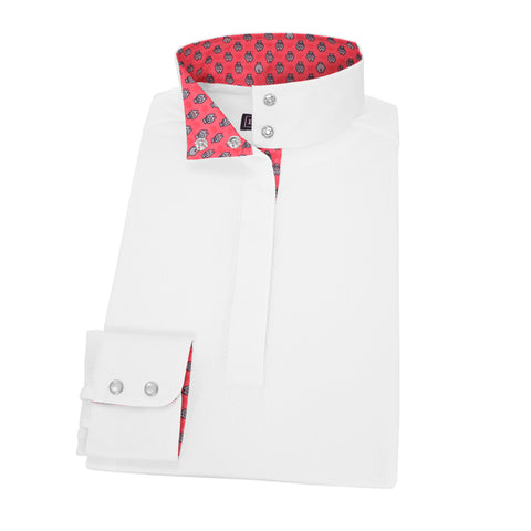 Essex Classics Ladies’ Talent Yarn® Straight Collar Long Sleeve Show Shirt