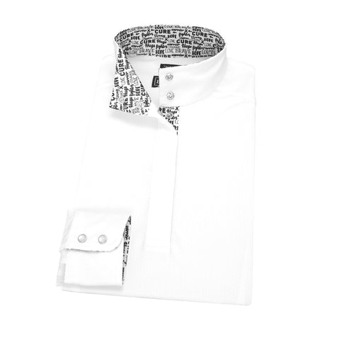 Essex Classics Ladies’ Talent Yarn® Straight Collar Long Sleeve Show Shirt