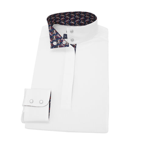 Essex Classics Ladies’ Talent Yarn® Straight Collar Long Sleeve Show Shirt