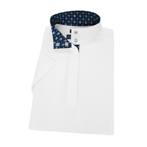 Essex Classics Ladies’ Talent Yarn® Straight Collar Short Sleeve Show Shirt