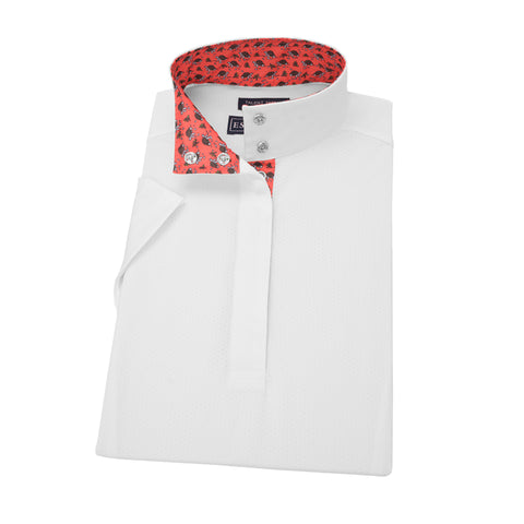 Essex Classics Ladies’ Talent Yarn® Straight Collar Short Sleeve Show Shirt