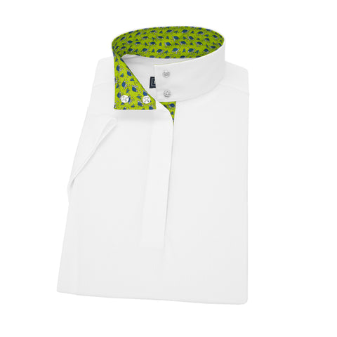 Essex Classics Ladies’ Talent Yarn® Straight Collar Short Sleeve Show Shirt