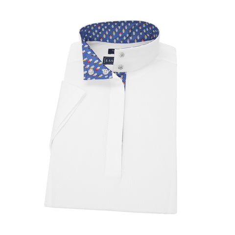 Essex Classics Ladies’ Talent Yarn® Straight Collar Short Sleeve Show Shirt