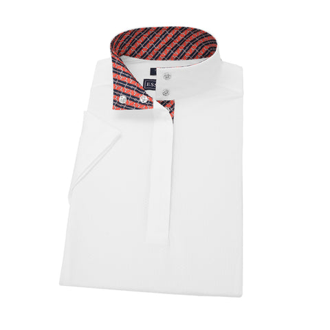 Essex Classics Ladies’ Talent Yarn® Straight Collar Short Sleeve Show Shirt