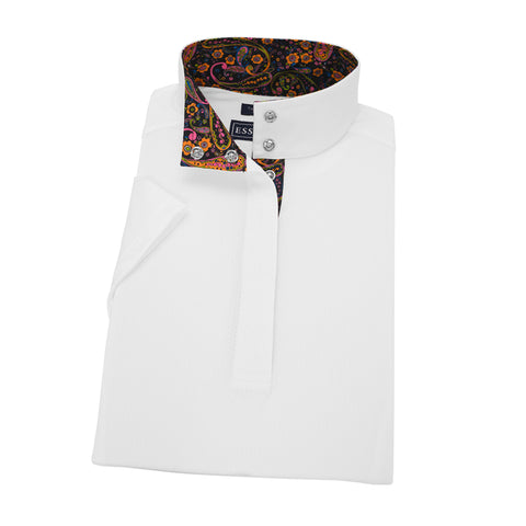 Essex Classics Ladies’ Talent Yarn® Straight Collar Short Sleeve Show Shirt