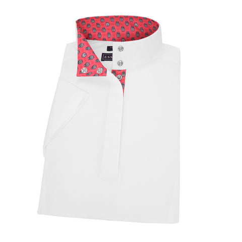 Essex Classics Ladies’ Talent Yarn® Straight Collar Short Sleeve Show Shirt