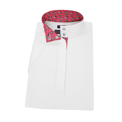 Essex Classics Ladies’ Talent Yarn® Straight Collar Short Sleeve Show Shirt