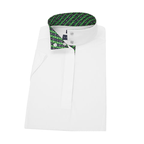 Essex Classics Ladies’ Talent Yarn® Straight Collar Short Sleeve Show Shirt