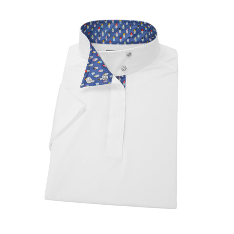 Essex Classics Girls’ Talent Yarn Short Sleeve Show Shirt