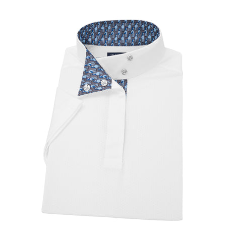Essex Classics Girls’ Talent Yarn Short Sleeve Show Shirt