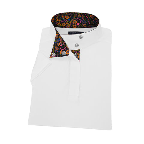 Essex Classics Girls’ Talent Yarn Short Sleeve Show Shirt