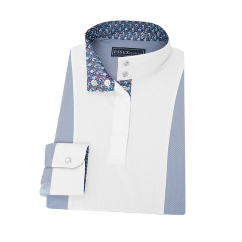 Essex Classics Girls’ Luna Performance Long Sleeve Show Shirt