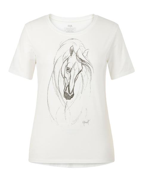 EQL by Kerrits® Ladies’ Graceful Horse Tee