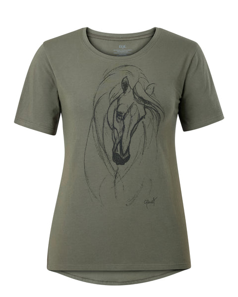 EQL by Kerrits® Ladies’ Graceful Horse Tee