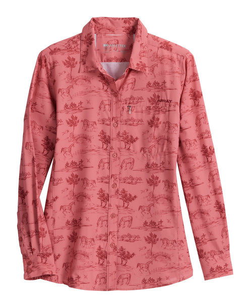 Ariat® Ladies’ VenTEK™ Stretch Long Sleeve Shirt