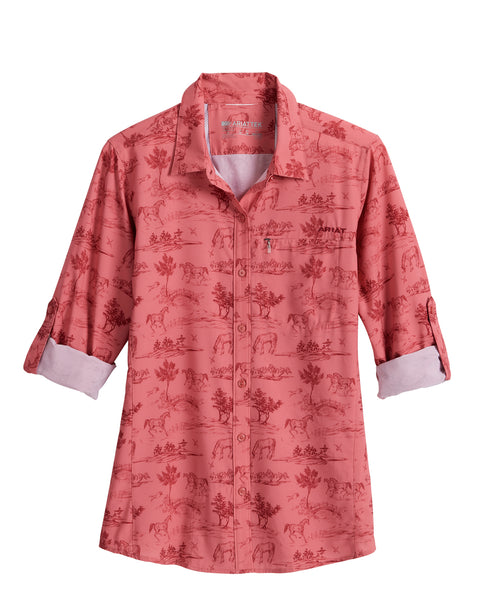 Ariat® Ladies’ VenTEK™ Stretch Long Sleeve Shirt
