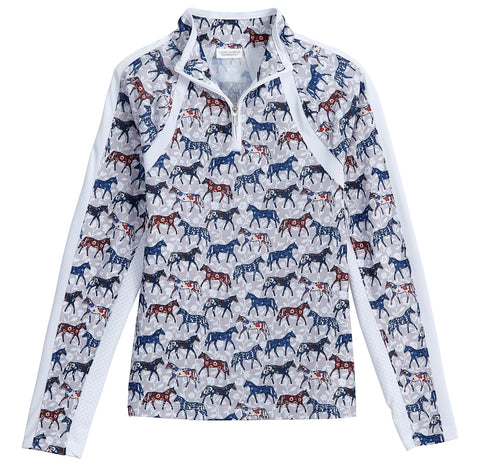 Ariat® Kids’ Print Sunstopper Shirt 3.0