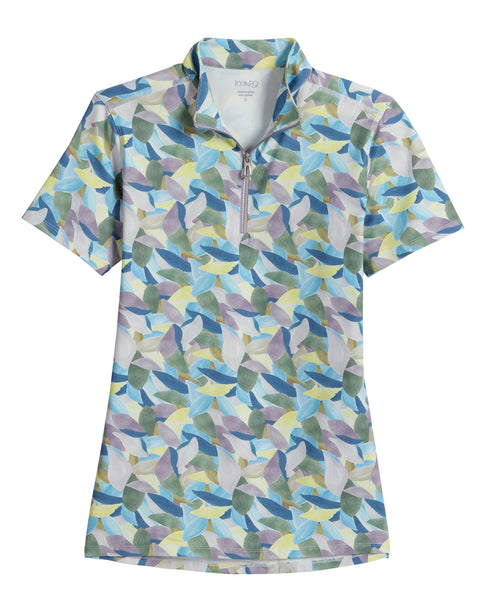 IconEQ™ Ladies’ Fleur Short Sleeve Shirt