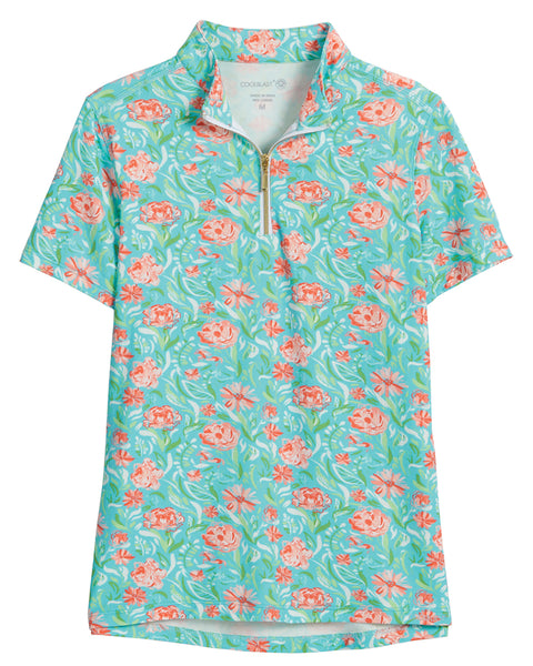 CoolBlast® 100 Kids’ Siobhan Short Sleeve Shirt